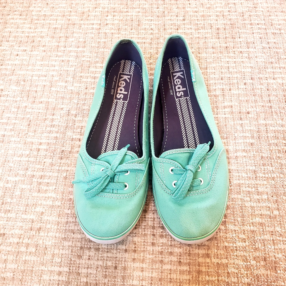 Mint Green Keds Sneakers Like NEW